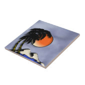 Island Paradise Tegeltje (Zijkant)