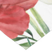 Island Paradise Tropical Floral Botanische bladere Tafelkleed (Gekanteld)