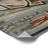 Island Park, Idaho - Large Letter Scenes Poster (Hoek)