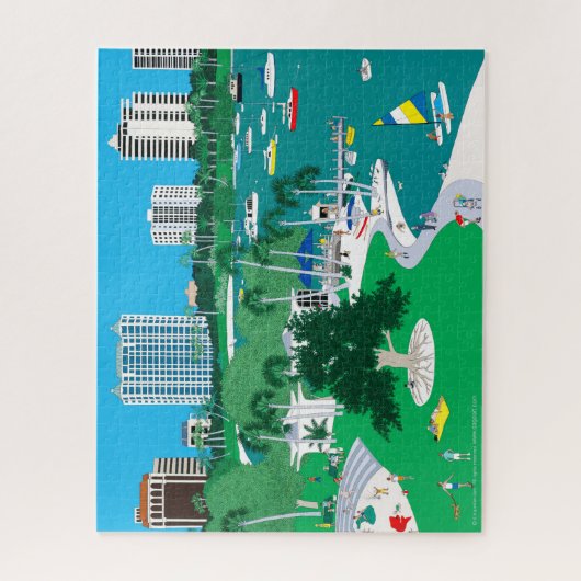 Island Park Sarasota Legpuzzel (Verticaal)