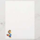 "Island Parrot" Persoonlijke Letterhead Briefhoofd (Voorkant)