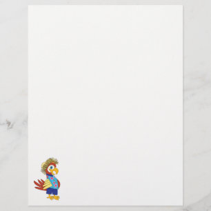 "Island Parrot" Persoonlijke Letterhead Briefhoofd