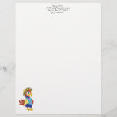 "Island Parrot" Persoonlijke Letterhead Briefhoofd Sjabloon (Voorkant)