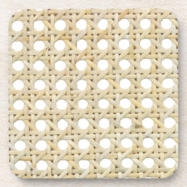 Island Patio | Natuurlijke ratten Bier Onderzetter