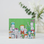 Island People Briefkaart (Staand voorkant)