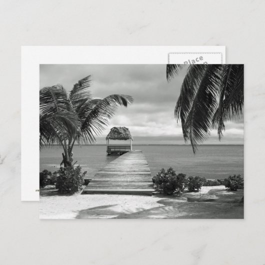 Island Pier Briefkaart (Voorkant / Achterkant)