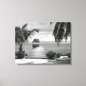 Island Pier Canvas Afdruk (Voorkant)
