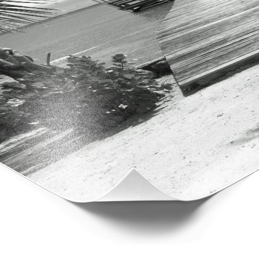 Island Pier Foto Afdruk (Hoek)