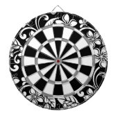 ISLAND PLUMERIA (BLACK) DARTBORD (Voorkant)