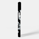 ISLAND PLUMERIA (BLACK/GRAY) Case-Mate iPhone CASE (Achterkant / Rechts)