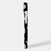 ISLAND PLUMERIA (BLACK/GRAY) Case-Mate iPhone CASE (Achterkant / Links)