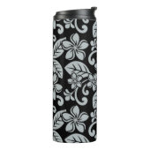 ISLAND PLUMERIA (BLACK/GRAY) THERMOSBEKER (Gedraaid links)