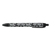 ISLAND PLUMERIA (BLACK/GRAY) ZWARTE INKT PEN (Bodem)