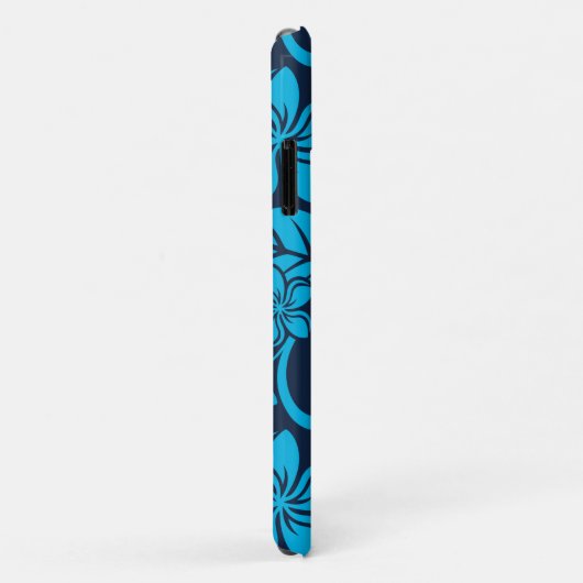 ISLAND PLUMERIA (Blauw x 2) Case-Mate iPhone Case (Achterkant/rechts)
