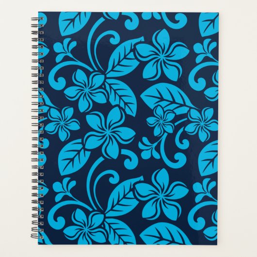 ISLAND PLUMERIA (Blauw x 2) Planner (Voorkant)