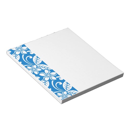 ISLAND PLUMERIA (BLUE SKY) NOTITIEBLOK (Schuin)