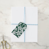 ISLAND PLUMERIA (BOSGROENEN) CADEAULABEL (Met Touw)