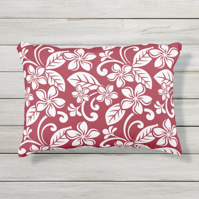 ISLAND PLUMERIA (CARDINAL RED) BUITENKUSSEN (Voorkant)