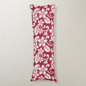 ISLAND PLUMERIA (CARDINAL RED) LICHAAMSKUSSEN (Voorkant Verticaal)