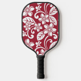 ISLAND PLUMERIA (CARDINAL RED) PICKLEBALL PADDLE