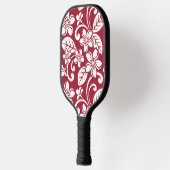 ISLAND PLUMERIA (CARDINAL RED) PICKLEBALL PADDLE (Links)