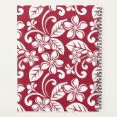ISLAND PLUMERIA (CARDINAL RED) PLANNER (Achterkant)