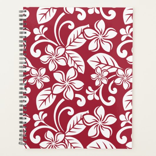 ISLAND PLUMERIA (CARDINAL RED) PLANNER (Voorkant)