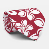 ISLAND PLUMERIA (CARDINAL RED) STROPDAS (Opgerold)