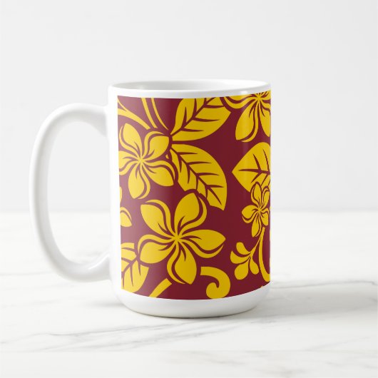 ISLAND PLUMERIA (CARDINALGOLD) KOFFIEMOK (Links)