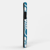 ISLAND PLUMERIA (CARIBBEAN BLUE)iPhone / iPad case (Achterkant/rechts)