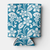 ISLAND PLUMERIA (CARIBISCHE BLAUW) BLIKJESKOELER (Voorkant)