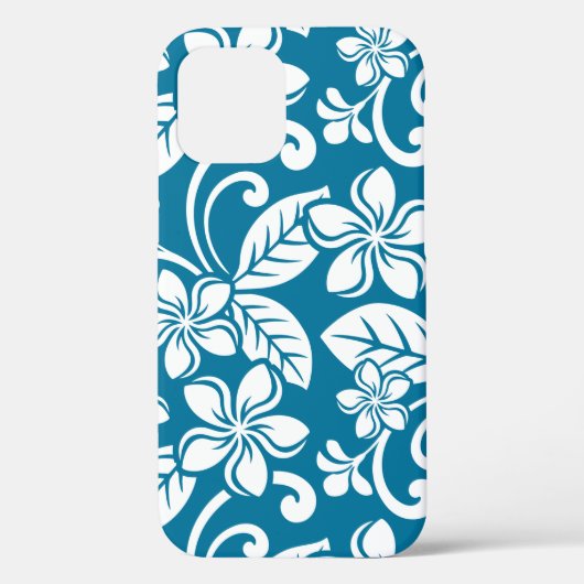 ISLAND PLUMERIA (CARIBISCHE BLAUW) Case-Mate iPhone CASE (Achterkant)