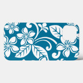 ISLAND PLUMERIA (CARIBISCHE BLAUW) Case-Mate iPhone CASE (Achterkant (horizontaal))