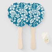 ISLAND PLUMERIA (CARIBISCHE BLAUW) HANDWAAIER (Voorkant en achterkant)