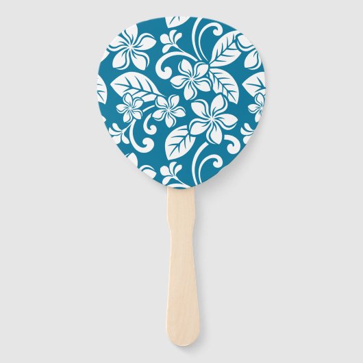 ISLAND PLUMERIA (CARIBISCHE BLAUW) HANDWAAIER (Voorkant)