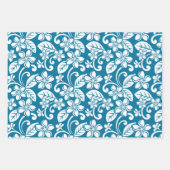 ISLAND PLUMERIA (CARIBISCHE BLAUW) INPAKPAPIER VEL (Voorkant)