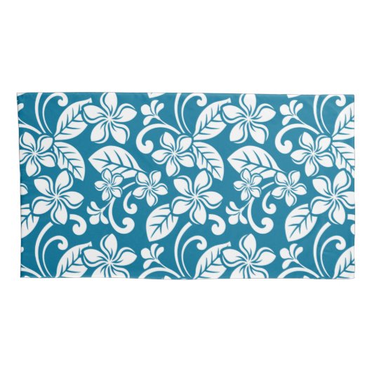 ISLAND PLUMERIA (CARIBISCHE BLAUW) KUSSENSLOOP (Achterkant-Rechts)