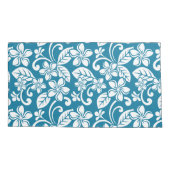 ISLAND PLUMERIA (CARIBISCHE BLAUW) KUSSENSLOOP (Achterkant-Links)