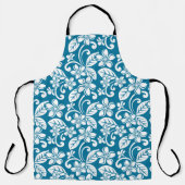 ISLAND PLUMERIA (CARIBISCHE BLAUW) SCHORT (Voorkant)