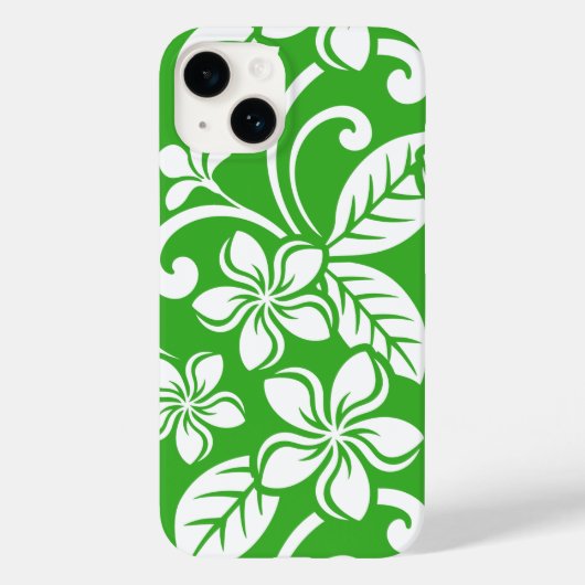 ISLAND PLUMERIA (CITRUS GREEN) Case-Mate iPhone CASE (Achterkant)