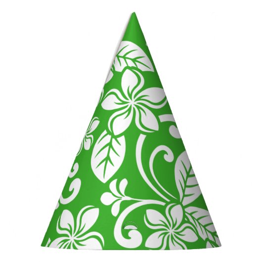 ISLAND PLUMERIA (CITRUS GREEN) FEESTHOEDJES (Links)