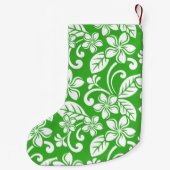 ISLAND PLUMERIA (CITRUS GREEN) KLEINE KERSTSOK (Achterkant)