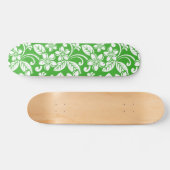 ISLAND PLUMERIA (CITRUS GREEN) PERSOONLIJK SKATEBOARD (Horizontaal)
