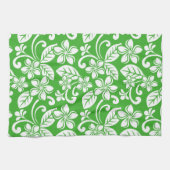 ISLAND PLUMERIA (CITRUS GREEN) THEEDOEK (Horizontaal)