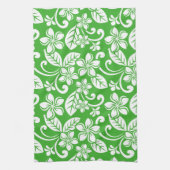 ISLAND PLUMERIA (CITRUS GREEN) THEEDOEK (Verticaal)