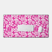 ISLAND PLUMERIA (HOT PINK) BUREAUMAT (Keyboard & Muis)