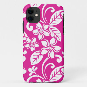 ISLAND PLUMERIA (HOT PINK) Case-Mate iPhone CASE
