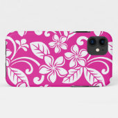 ISLAND PLUMERIA (HOT PINK) Case-Mate iPhone CASE (Achterkant (horizontaal))