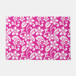 ISLAND PLUMERIA (HOT PINK) DEURMAT