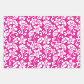 ISLAND PLUMERIA (HOT PINK) INPAKPAPIER VEL (Voorkant 3)